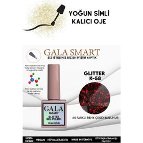 Gala Smart K58 10 ml Glitter Kalıcı Oje