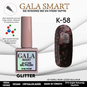 Gala Smart K58 10 ml Glitter Kalıcı Oje
