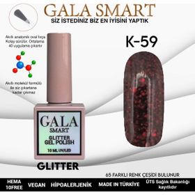 Gala Smart K59 10 ml Glitter Kalıcı Oje