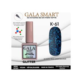 Gala Smart K61 10 ml Glitter Kalıcı Oje