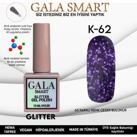 Gala Smart K62 10 ml Glitter Kalıcı Oje