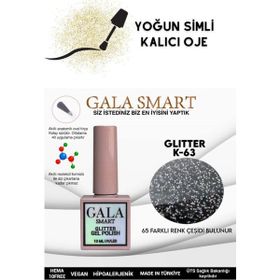 Gala Smart K63 10 ml Glitter Kalıcı Oje