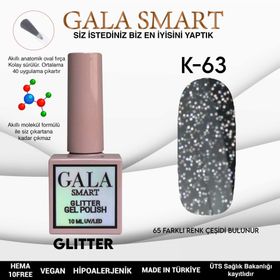 Gala Smart K63 10 ml Glitter Kalıcı Oje