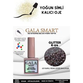 Gala Smart K64 10 ml Glitter Kalıcı Oje