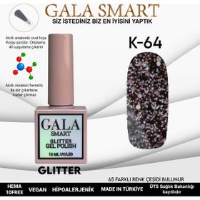 Gala Smart K64 10 ml Glitter Kalıcı Oje