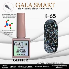 Gala Smart K65 10 ml Glitter Kalıcı Oje