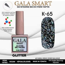 Gala Smart K65 10 ml Glitter Kalıcı Oje