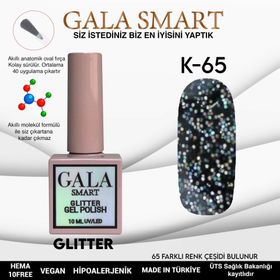 Gala Smart K65 10 ml Glitter Kalıcı Oje