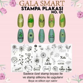 Gala Smart Stampa Plaka No:1 Sticker