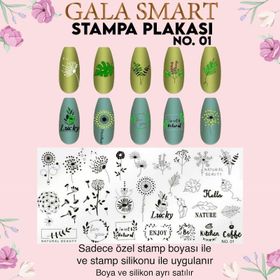 Gala Smart Stampa Plaka No:1 Sticker