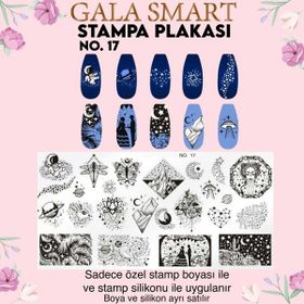 Gala Smart Stampa Plaka No:17 Sticker