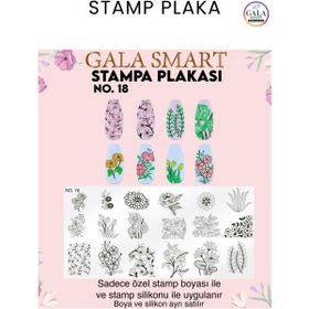 Gala Smart Stampa Plaka No:18 Sticker