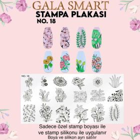 Gala Smart Stampa Plaka No:18 Sticker