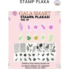 Gala Smart Stampa Plaka No:19 Sticker