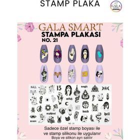 Gala Smart Stampa Plaka No:21 Sticker
