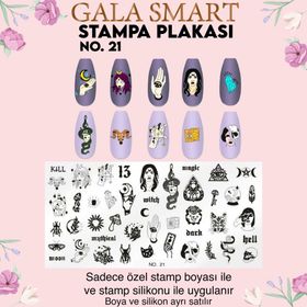 Gala Smart Stampa Plaka No:21 Sticker