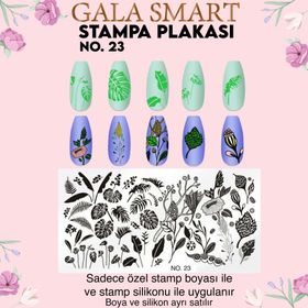 Gala Smart Stampa Plaka No:23 Sticker