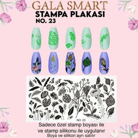 Gala Smart Stampa Plaka No:23 Sticker