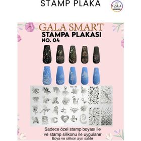 Gala Smart Stampa Plaka No:4 Sticker