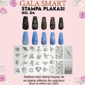 Gala Smart Stampa Plaka No:4 Sticker
