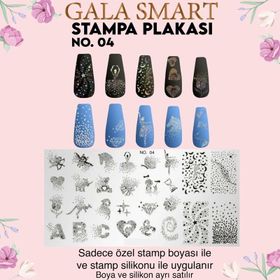 Gala Smart Stampa Plaka No:4 Sticker