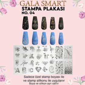 Gala Smart Stampa Plaka No:4 Sticker