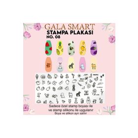 Gala Smart Stampa Plaka No:8 Sticker