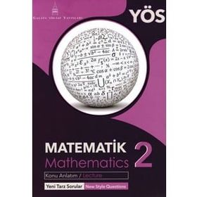 Galata YÖS-SAT Yayinlari Galata YÖS-SAT Matematik 2 Konu Anlatım
