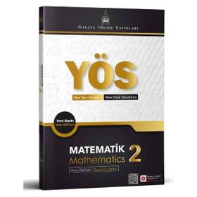 Galata YÖS-SAT Yayınları Matematik 2 Soru Bankası