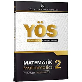 Galata YÖS-SAT Yayınları Matematik 2 Soru Bankası