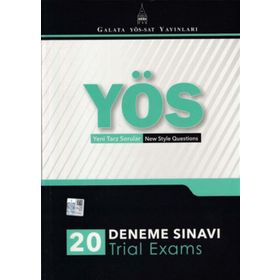 Galata YÖS SAT Yayınları YÖS SAT 20'Li Deneme Sınavı