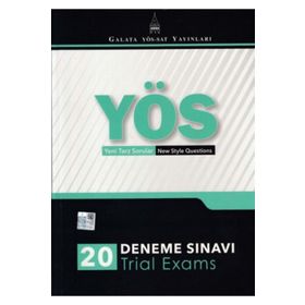 Galata YÖS SAT Yayınları YÖS SAT 20'Li Deneme Sınavı