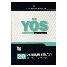 Galata YÖS SAT Yayınları YÖS SAT 20'Li Deneme Sınavı