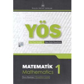 Galata YÖS SAT Yayınları YÖS SAT Matematik 1 Soru Bankası