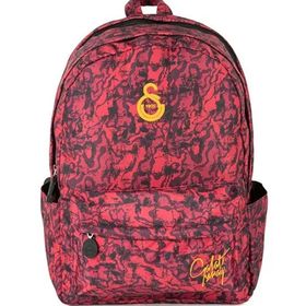 Galatasaray 23509 Sarı Logo Batik Sırt Çantası