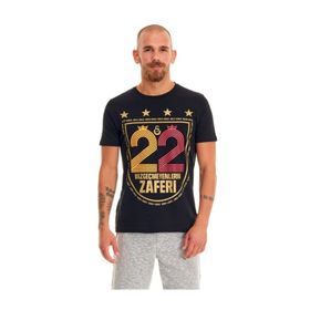 Galatasaray E191259 Yasin Tekstil 22 Vazgeçmeyenlerin Zaferi Erkek T-shirt