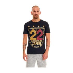 Galatasaray E191259 Yasin Tekstil 22 Vazgeçmeyenlerin Zaferi Erkek T-shirt