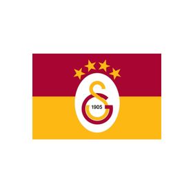 Galatasaray U880142 100x150 cm 4 Yıldızlı Klasik Elde Sallama Bayrak