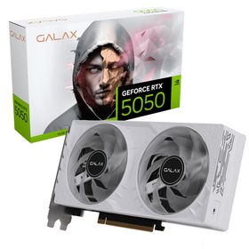 Galax GeForce RTX 5050 1-Click OC White 55NSL8MHCZBS 8GB GDDR6 Ekran Kartı