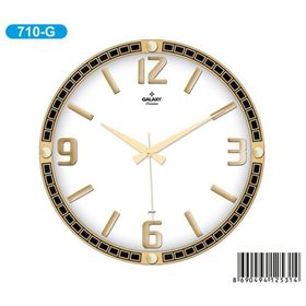 Galaxy 710-G Premium Rakam Yuvarlak Duvar Saati