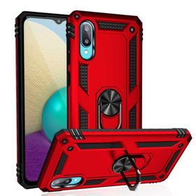 Galaxy A02 Zore Vega Yüzüklü Standlı Zırh Kılıf