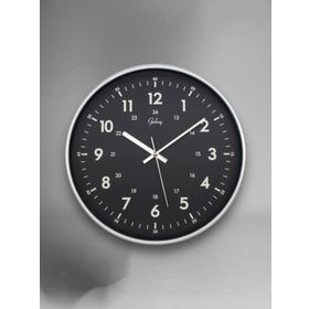 Galaxy D-218-F-1 Modern Kadran 30 cm Gri Sessiz Akar Duvar Saati
