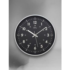 Galaxy D-218-F-1 Modern Kadran 30 cm Gri Sessiz Akar Duvar Saati