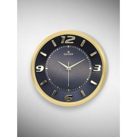 Galaxy Exclucive Kabartama Rakamlı Klasik Kadranlı 30 cm Gold Duvar Saati