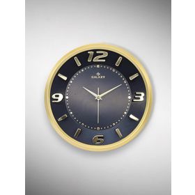 Galaxy Exclucive Kabartama Rakamlı Klasik Kadranlı 30 cm Gold Duvar Saati