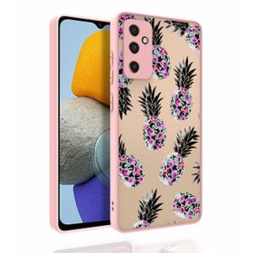 Galaxy M23 Desenli Kamera Korumalı Parlak Nora Kapak Kılıf