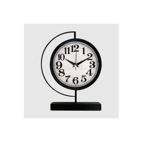 Galaxy Premium Serisi Modern Kadranlı 20 cm Metal Ofis ve Masa Üstü Saat