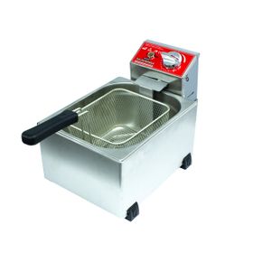 Galleyz Elektrikli Büfe Türü 5 lt Sanayi Tipi Kapaklı Fritöz