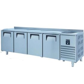 Galleyz Tezgah Tip 4 Kapılı Sağ Evye Motor 250x70x85 cm Buzdolabı