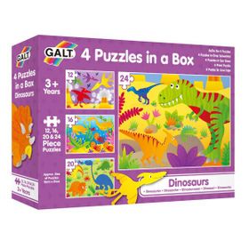 Galt 1004735 4'lü Yapboz Dinazorlar